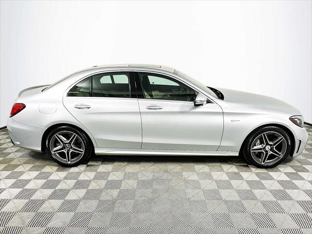 used 2020 Mercedes-Benz AMG C 43 car, priced at $39,700