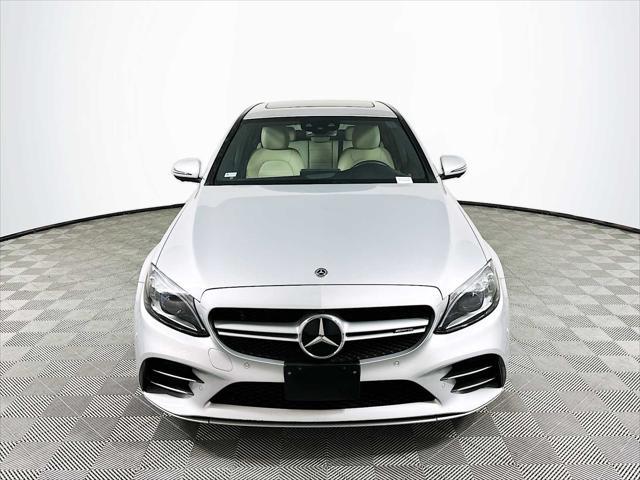 used 2020 Mercedes-Benz AMG C 43 car, priced at $39,700