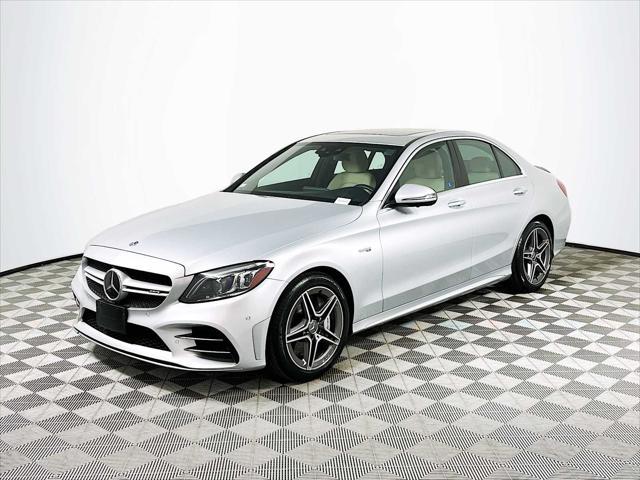 used 2020 Mercedes-Benz AMG C 43 car, priced at $39,700