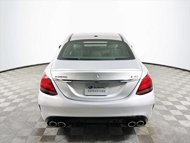 used 2020 Mercedes-Benz AMG C 43 car, priced at $39,700