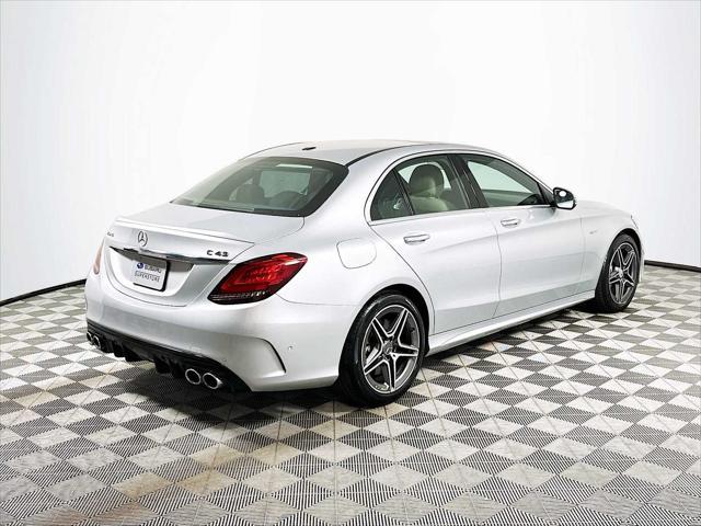 used 2020 Mercedes-Benz AMG C 43 car, priced at $39,700