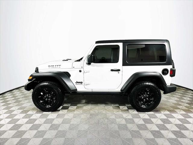 used 2021 Jeep Wrangler car, priced at $26,700