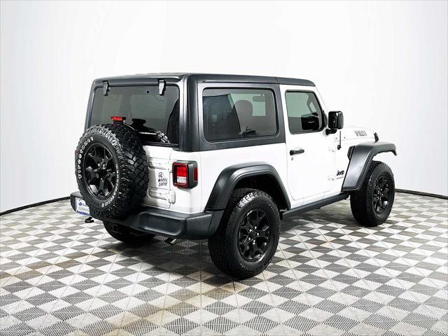 used 2021 Jeep Wrangler car, priced at $26,700