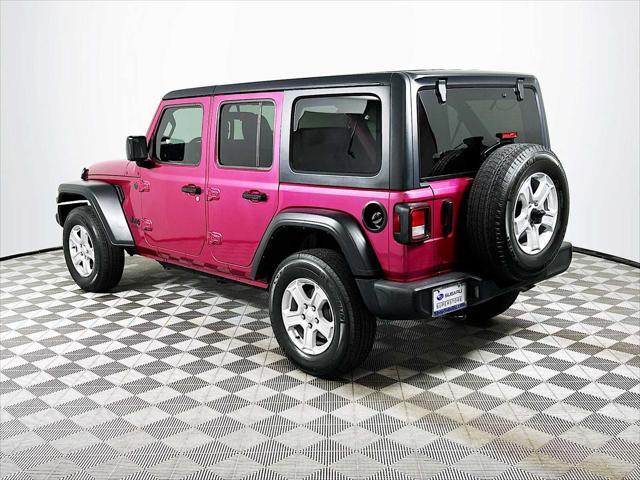 used 2022 Jeep Wrangler Unlimited car, priced at $31,700