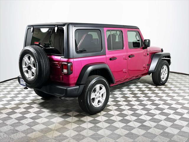 used 2022 Jeep Wrangler Unlimited car, priced at $31,700