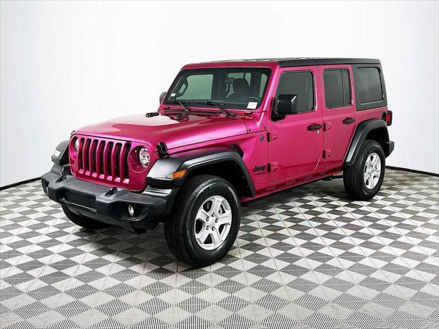 used 2022 Jeep Wrangler Unlimited car, priced at $31,700