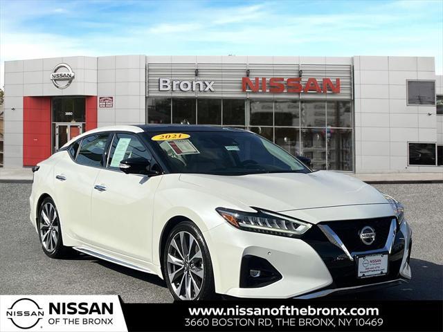 used 2021 Nissan Maxima car, priced at $27,765