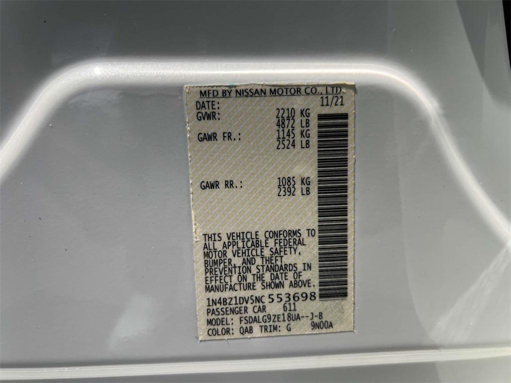 used 2022 Nissan Leaf car, priced at $14,989