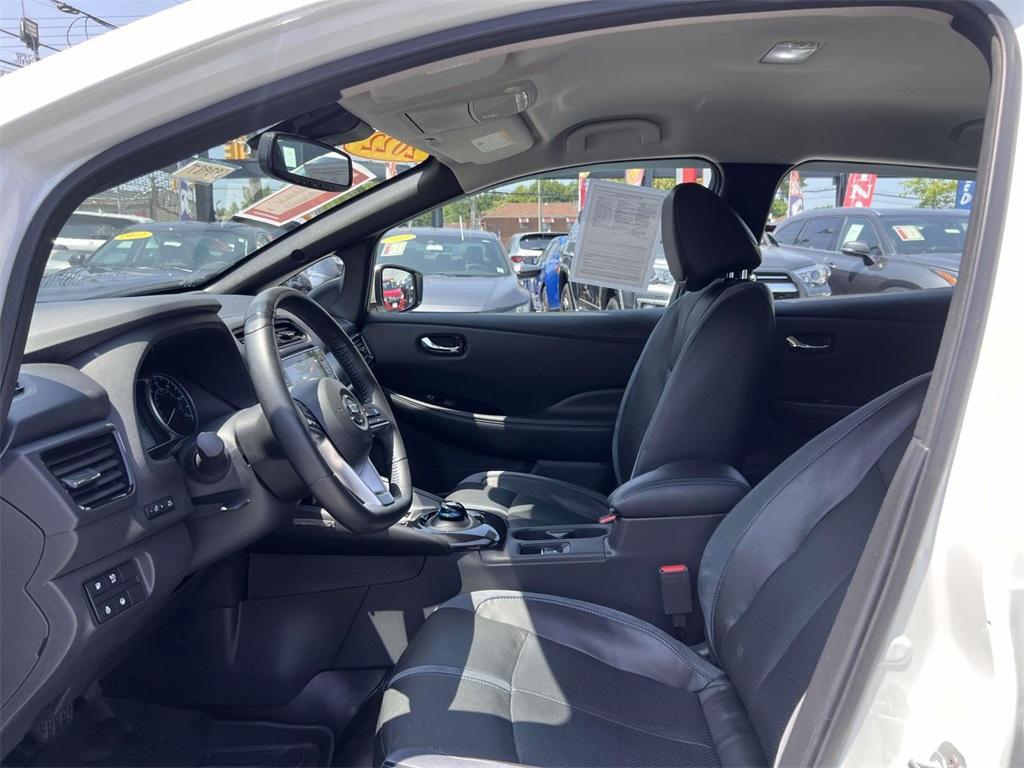 used 2022 Nissan Leaf car, priced at $14,989