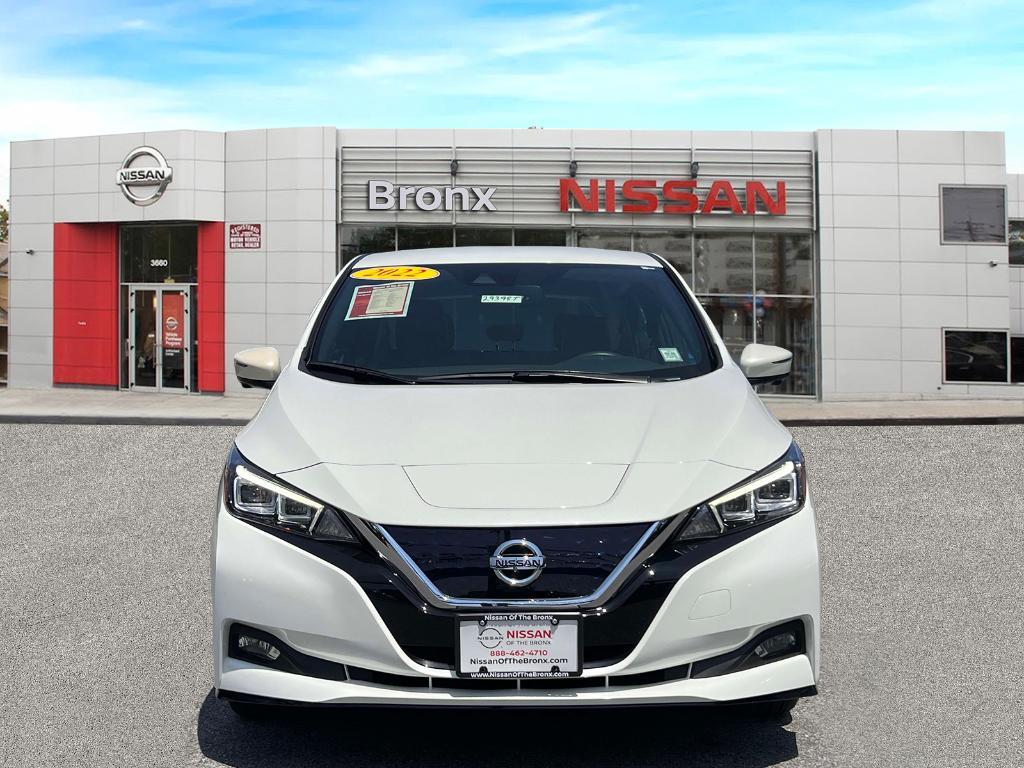 used 2022 Nissan Leaf car, priced at $14,589