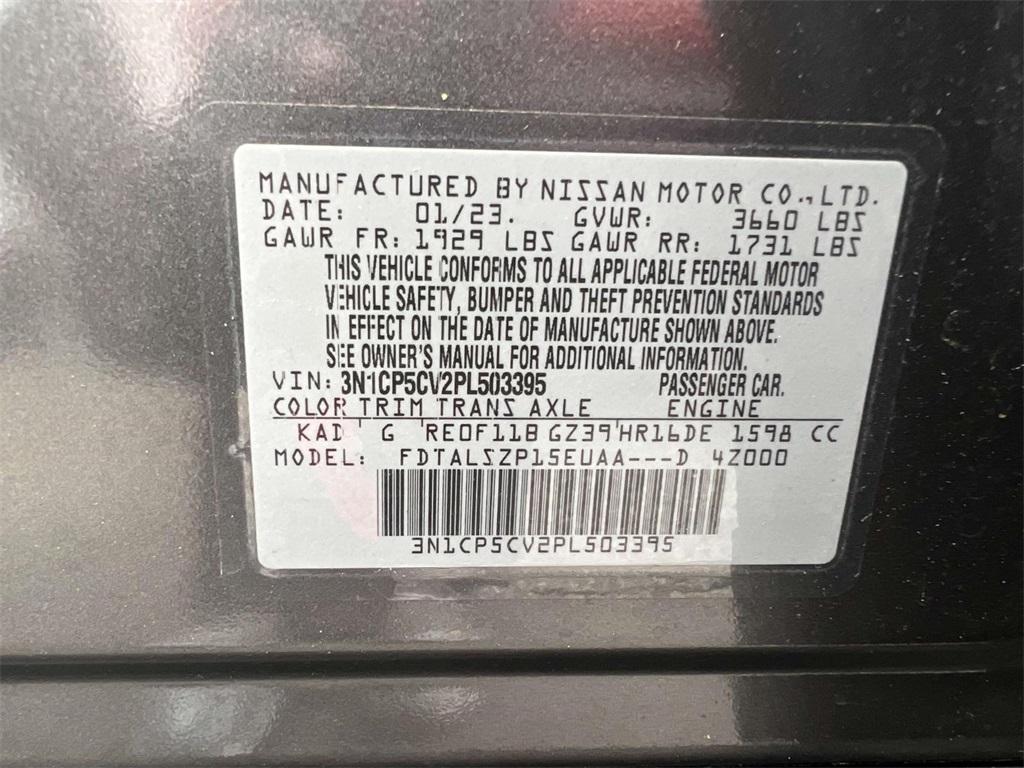 used 2023 Nissan Kicks car, priced at $18,189