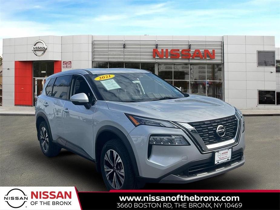used 2021 Nissan Rogue car, priced at $20,000