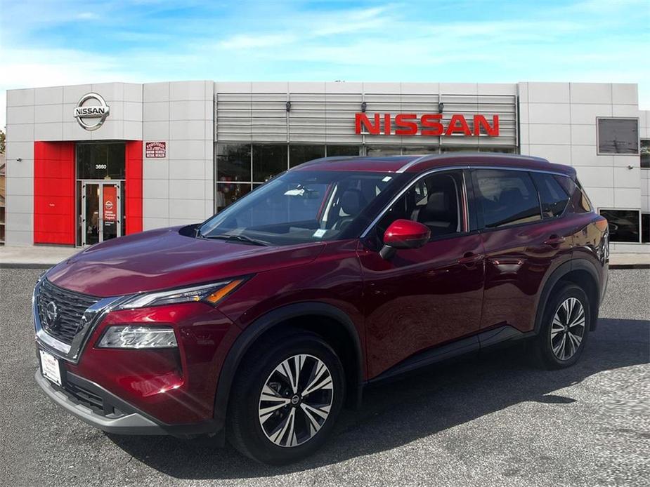used 2021 Nissan Rogue car, priced at $22,483