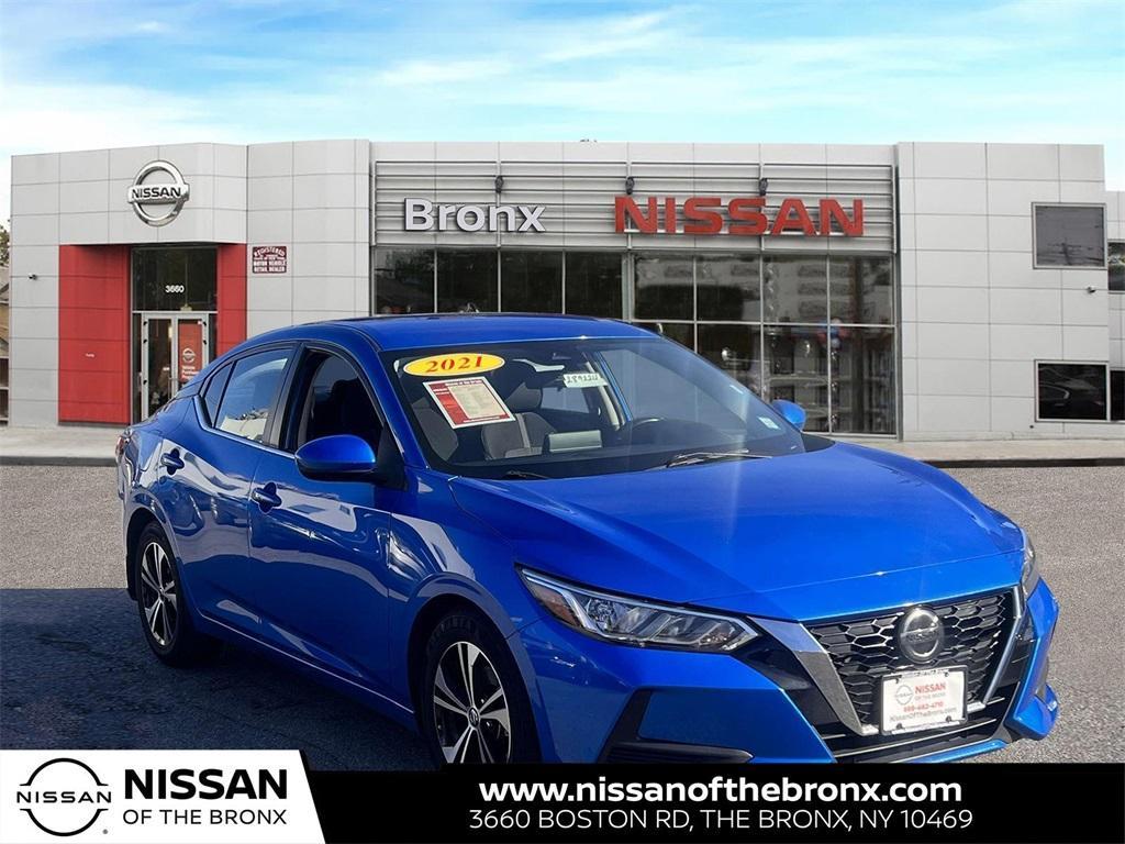 used 2021 Nissan Sentra car, priced at $13,582