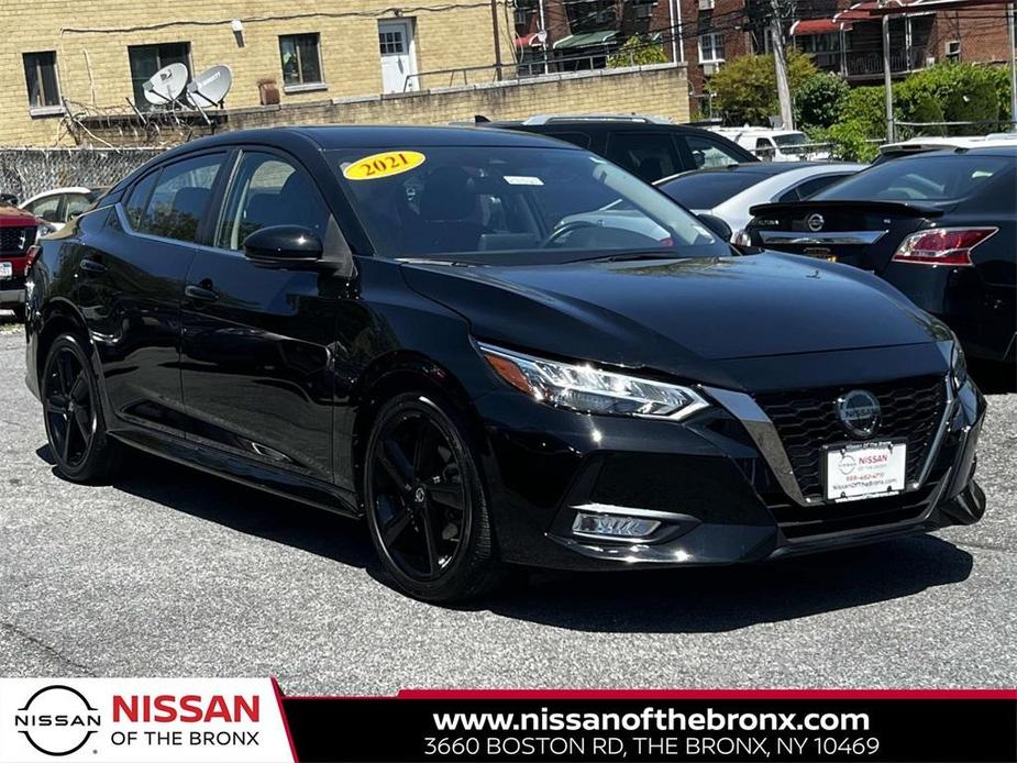 used 2021 Nissan Sentra car, priced at $18,883