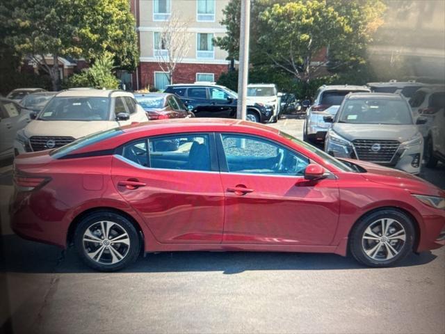 used 2021 Nissan Sentra car, priced at $15,000