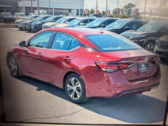 used 2021 Nissan Sentra car, priced at $15,000