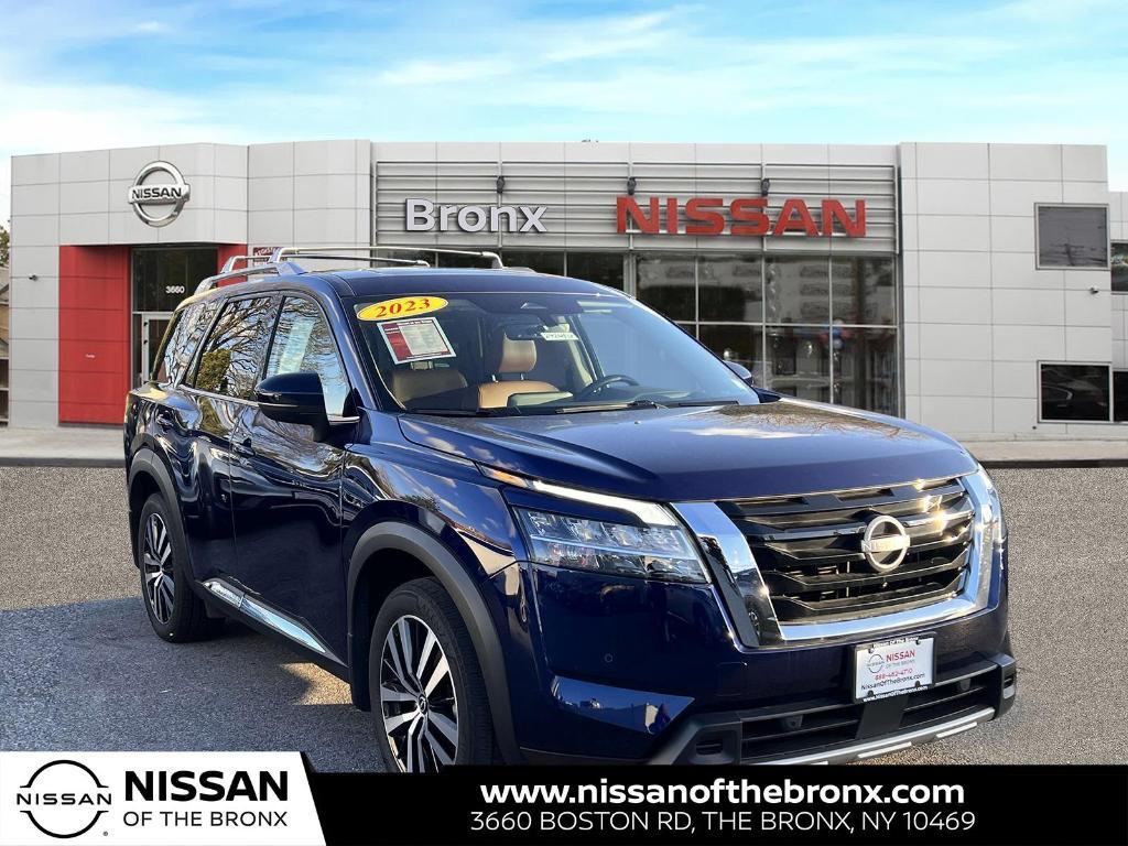used 2023 Nissan Pathfinder car, priced at $35,746