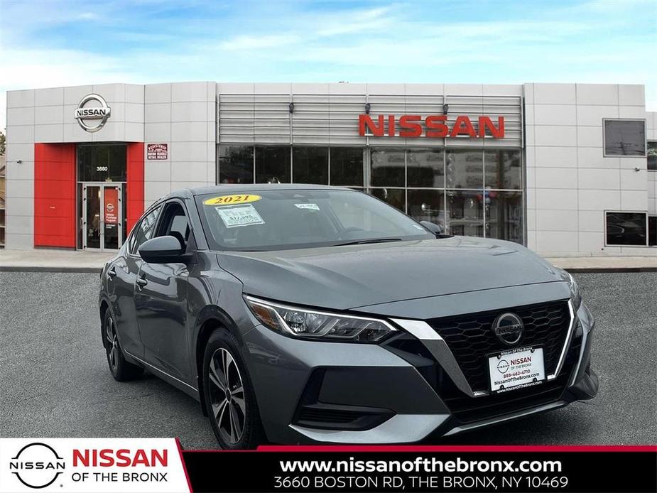 used 2021 Nissan Sentra car, priced at $14,365