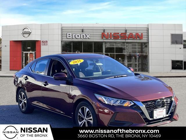 used 2021 Nissan Sentra car, priced at $14,777