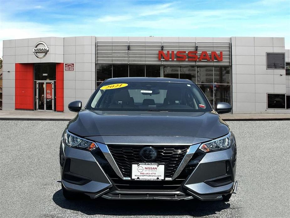 used 2021 Nissan Sentra car, priced at $16,883