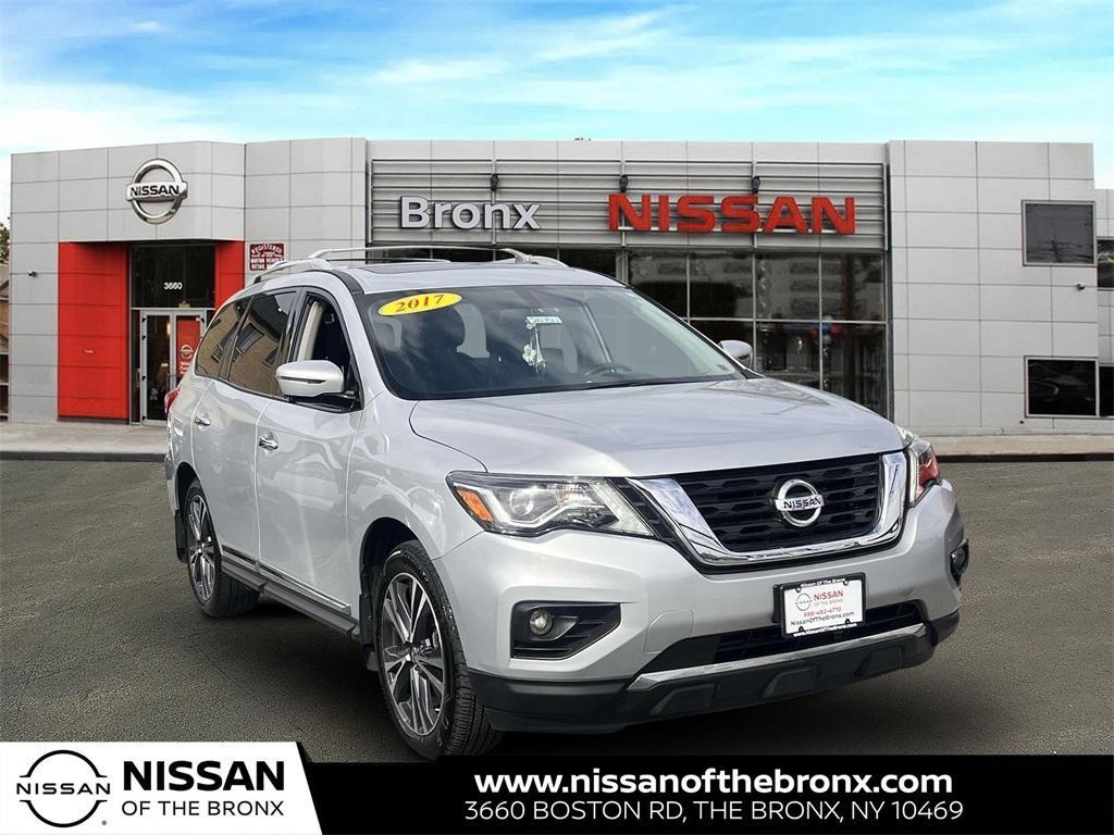 used 2017 Nissan Pathfinder car, priced at $17,569