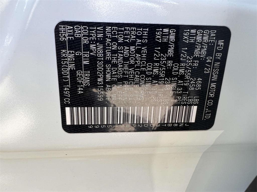 used 2023 Nissan Rogue car, priced at $27,400