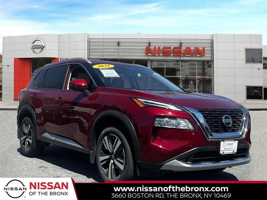used 2021 Nissan Rogue car, priced at $24,583