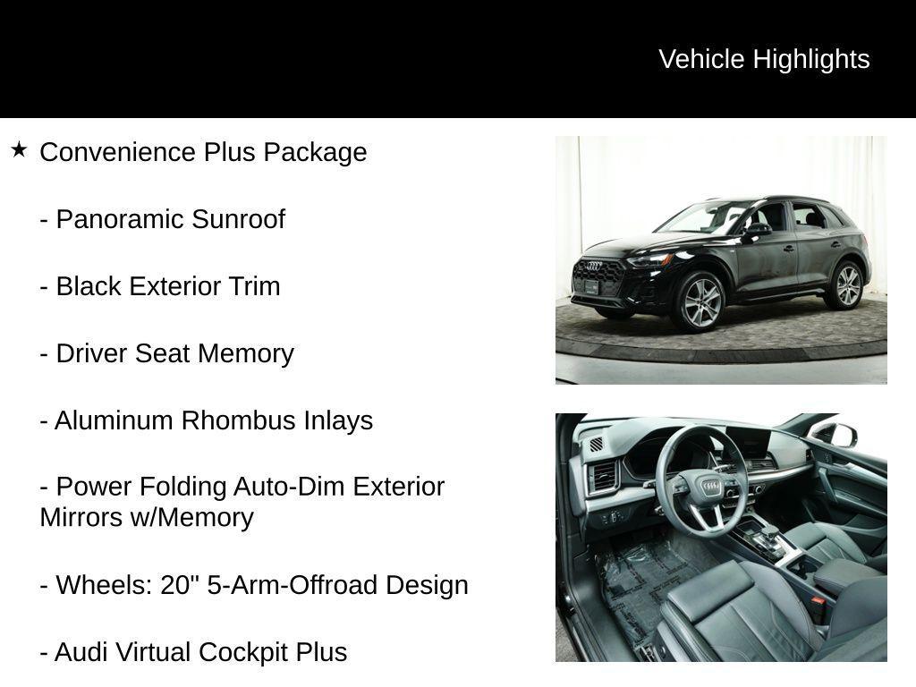 used 2025 Audi Q5 car, priced at $43,977