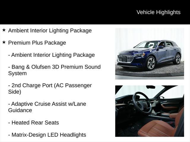 used 2022 Audi e-tron car, priced at $38,477