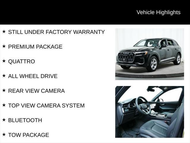 used 2025 Audi Q7 car, priced at $58,977