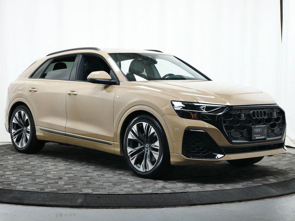 new 2025 Audi Q8 car, priced at $82,242