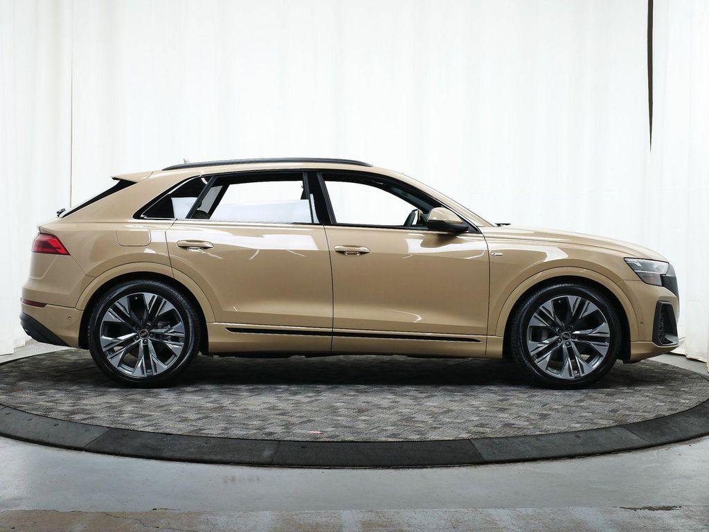 new 2025 Audi Q8 car, priced at $82,242