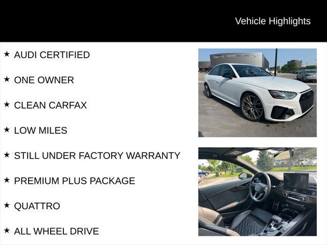 used 2022 Audi S4 car, priced at $49,977