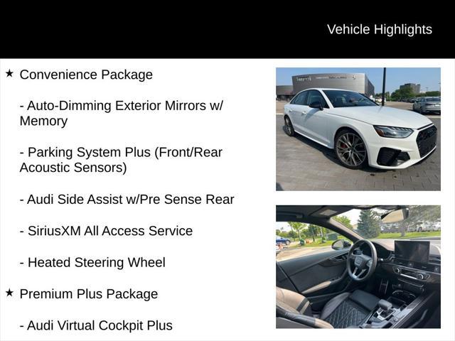 used 2022 Audi S4 car, priced at $49,977