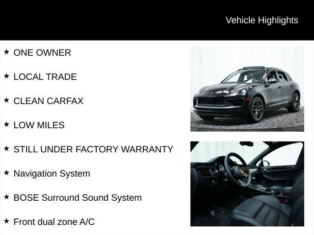 used 2024 Porsche Macan car, priced at $66,977