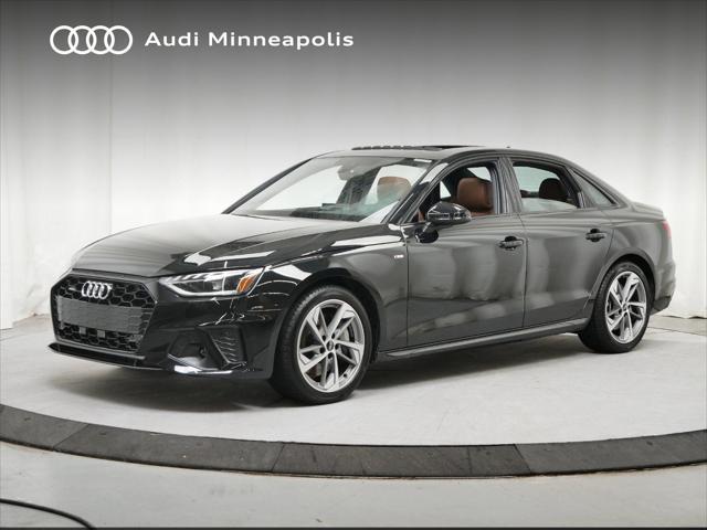 new 2025 Audi A4 car, priced at $48,075