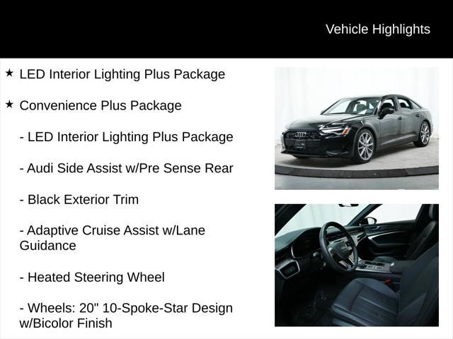 used 2025 Audi A6 car, priced at $56,977