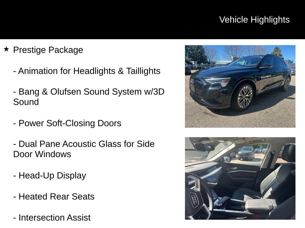 used 2024 Audi Q8 e-tron car, priced at $51,977