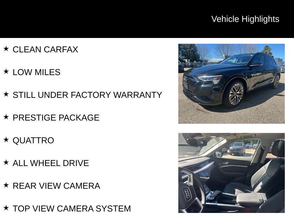 used 2024 Audi Q8 e-tron car, priced at $51,977