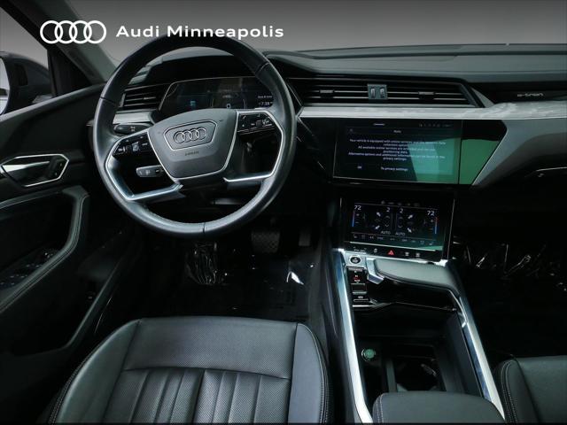 used 2024 Audi Q8 e-tron car, priced at $57,477