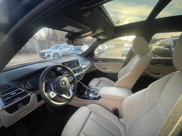 used 2022 BMW X3 car, priced at $31,977