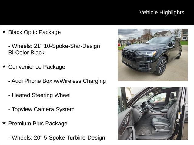 used 2022 Audi Q7 car, priced at $49,977