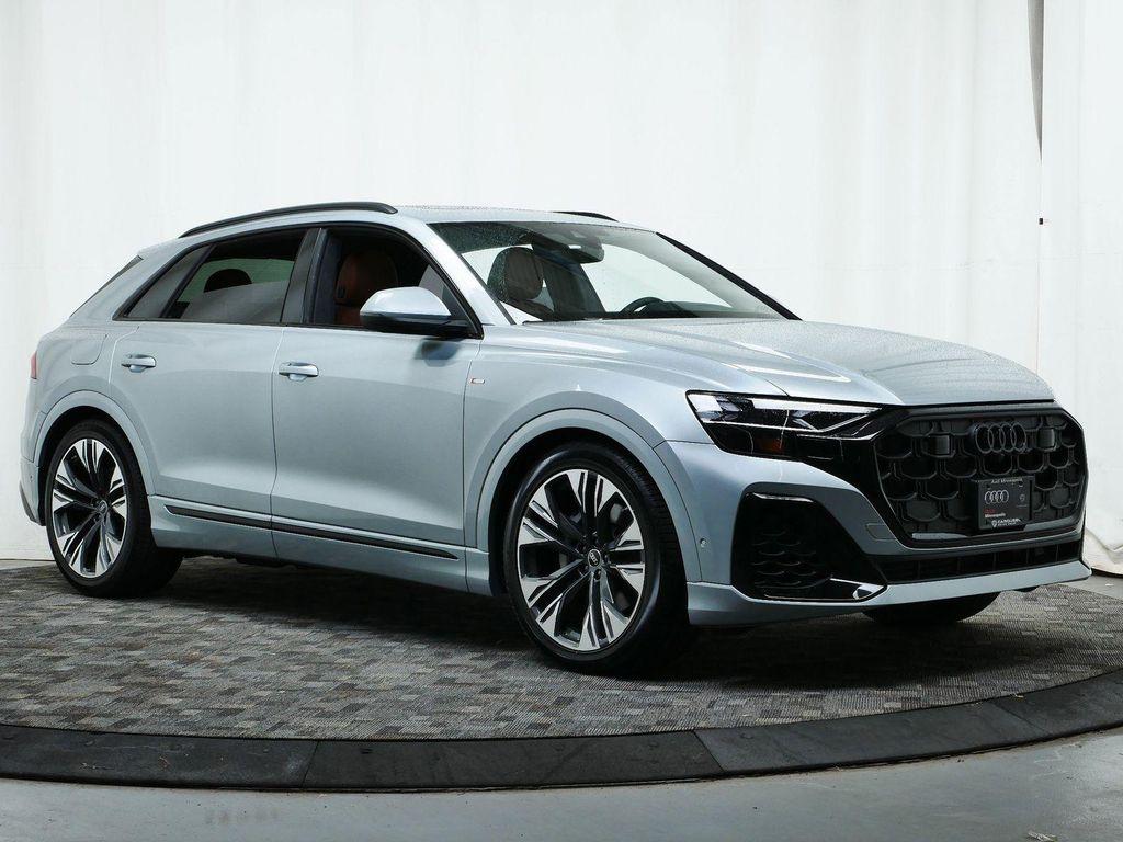 new 2025 Audi Q8 car, priced at $89,780