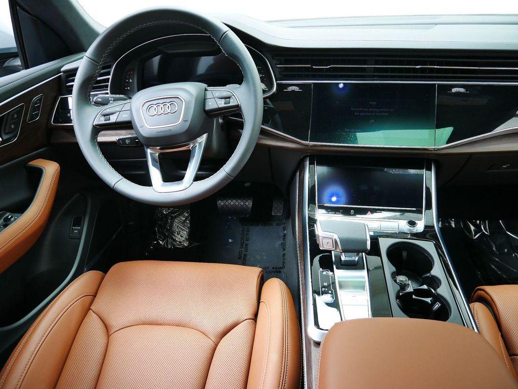 new 2025 Audi Q8 car, priced at $89,780