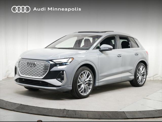 new 2025 Audi Q4 e-tron car, priced at $66,620