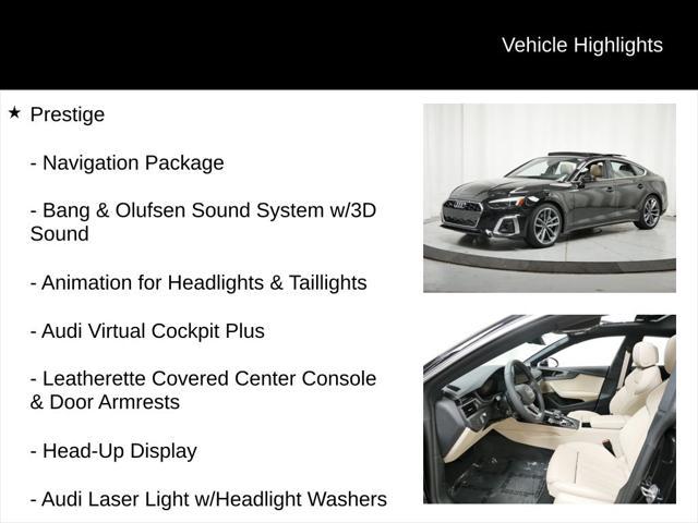used 2024 Audi A5 Sportback car, priced at $48,477