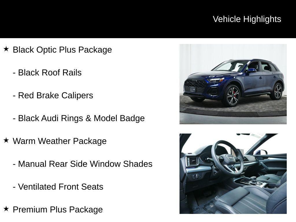 used 2025 Audi Q5 car, priced at $49,977