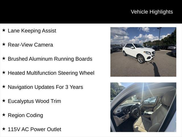 used 2016 Mercedes-Benz GLE-Class car, priced at $15,977