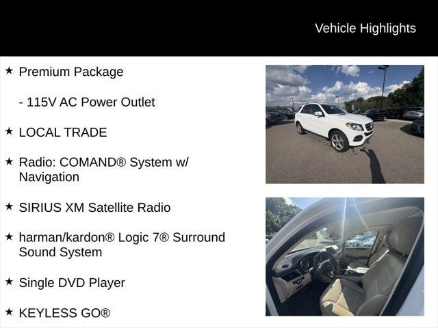 used 2016 Mercedes-Benz GLE-Class car, priced at $15,977
